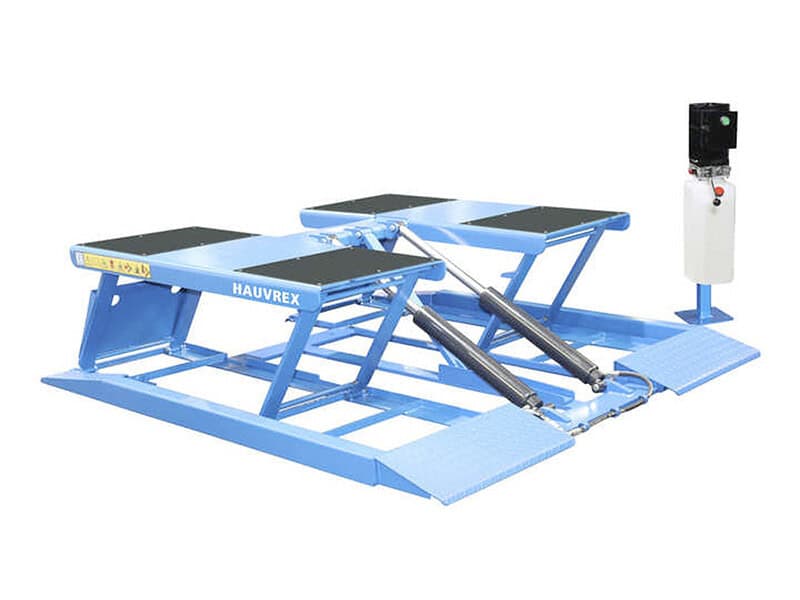 Matalanostin 4500 kg sähkölukoilla 380V, Hauvrex