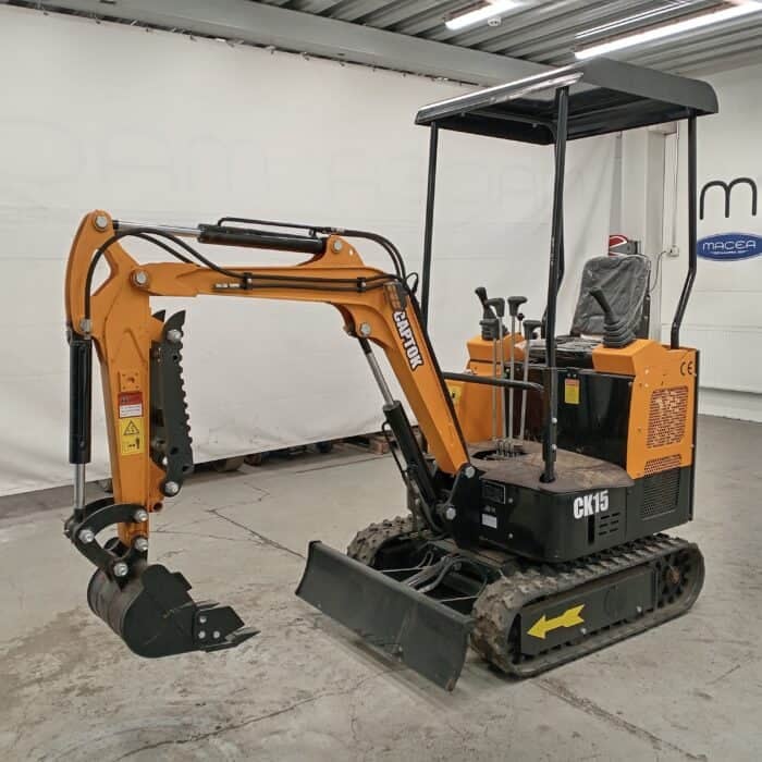 Captok CK15 minikaivuri 1500 kg, Bensiini (Esittelykäytöstä)