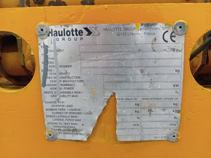 Haulotte Optimum 8 akkukäyttöinen saksilavanostin - Image 14