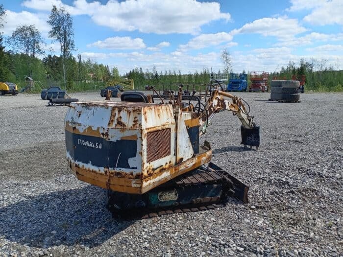 Komatsu PC05 Minikaivinkone - Image 4