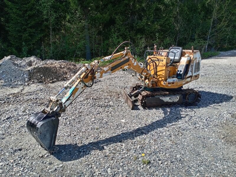 Komatsu PC05 Minikaivinkone