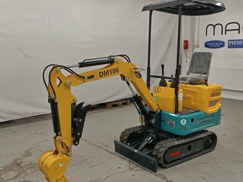 DigMaster DM100 Minikaivinkone, Bensiini 13,5 hp