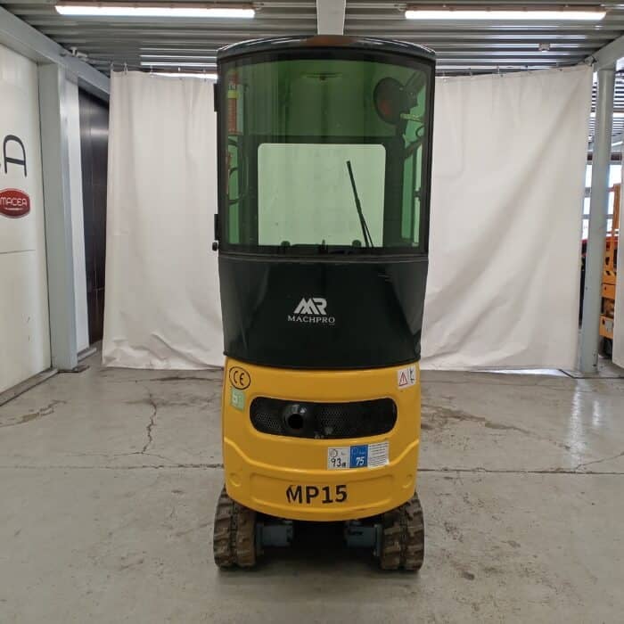 Machpro MP15 hytillinen minikaivuri, Bensiini - Image 4