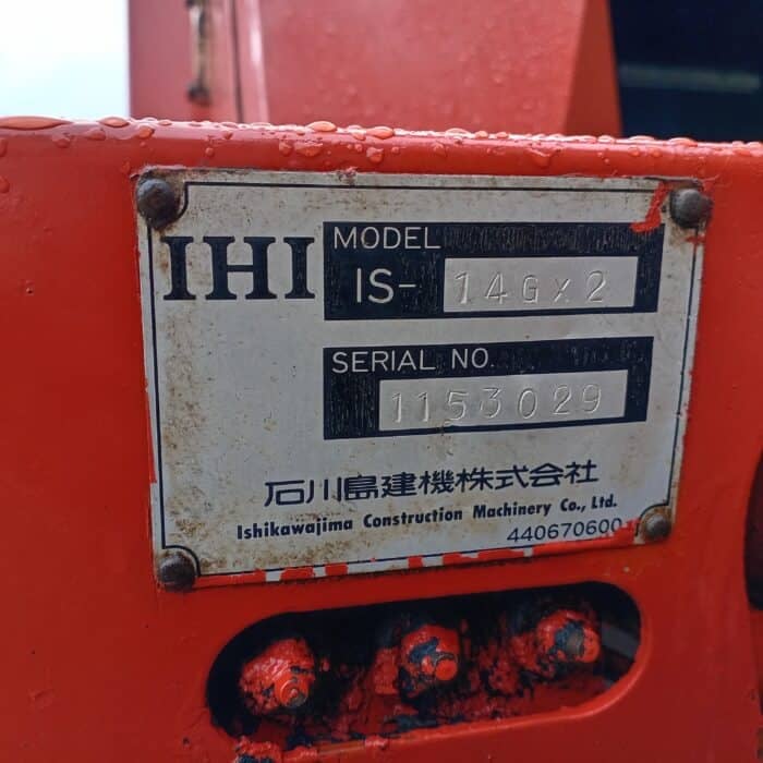 IHI IS-14GX2 minikaivuri - Image 16