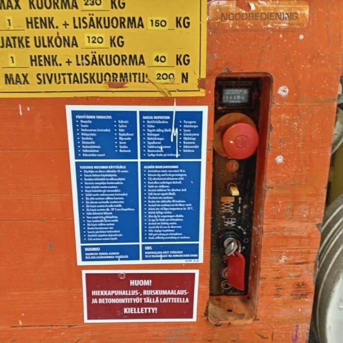 JLG 1932 E3 akkukäyttöinen saksilavanostin, Katsastettu! - Image 13
