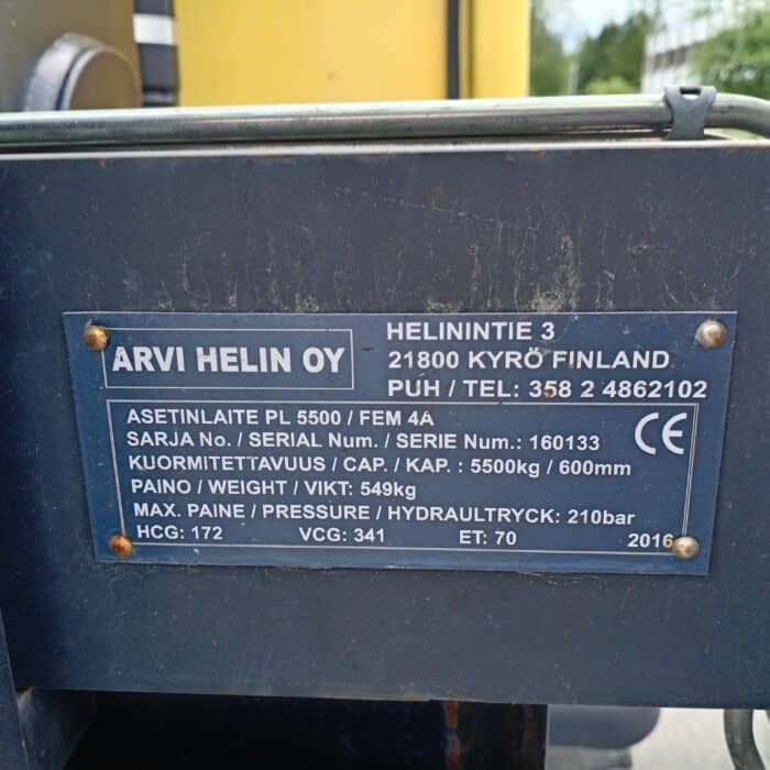 Hyster H5.OFT  Diesel Trukki, 5000kg - Image 9
