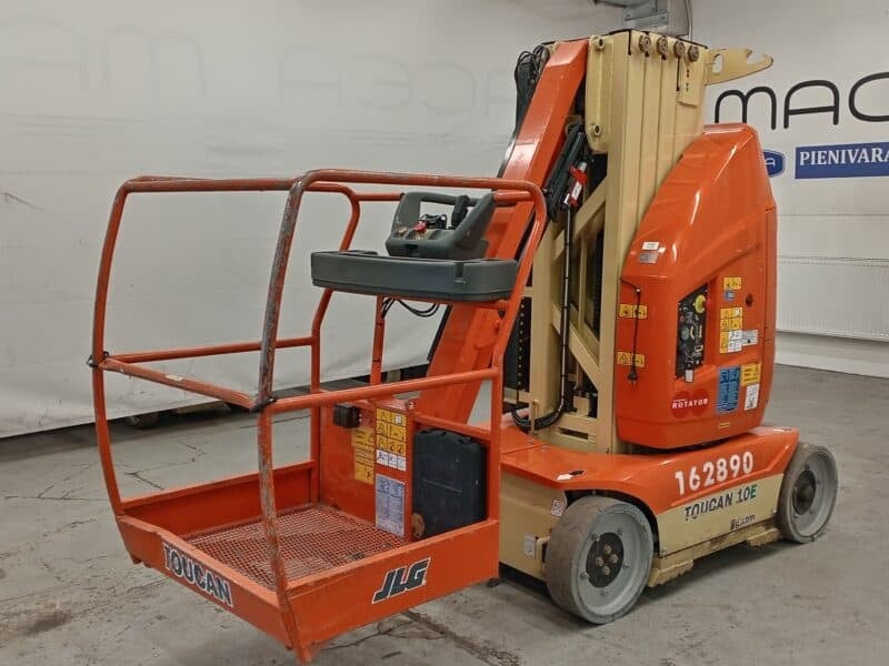 JLG Toucan 10E akkukäyttöinen Mastopuominostin, katsastettu!