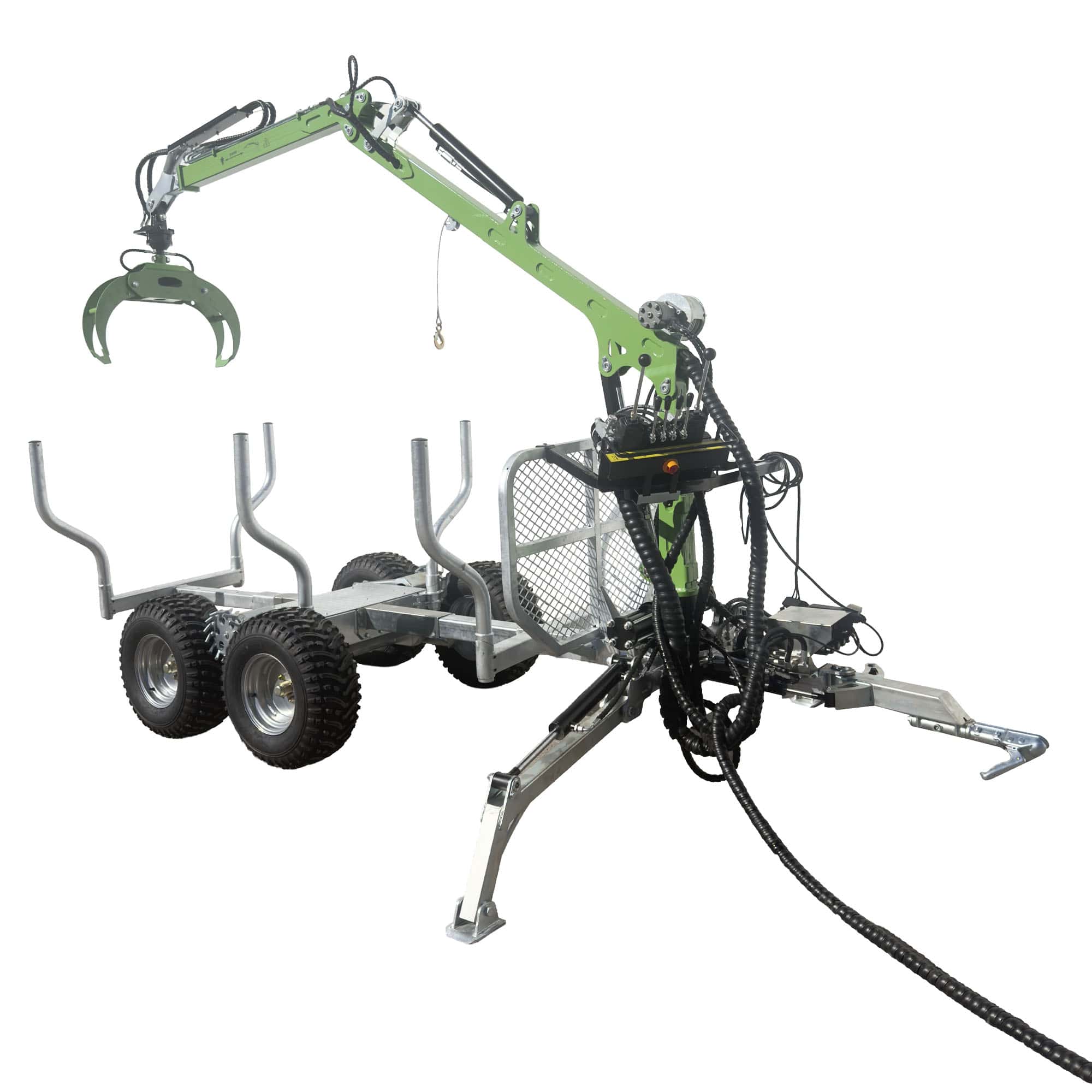 Mönkijän tukkikärry max. 2000 kg / 9 hp, Droma Wood - Image 6