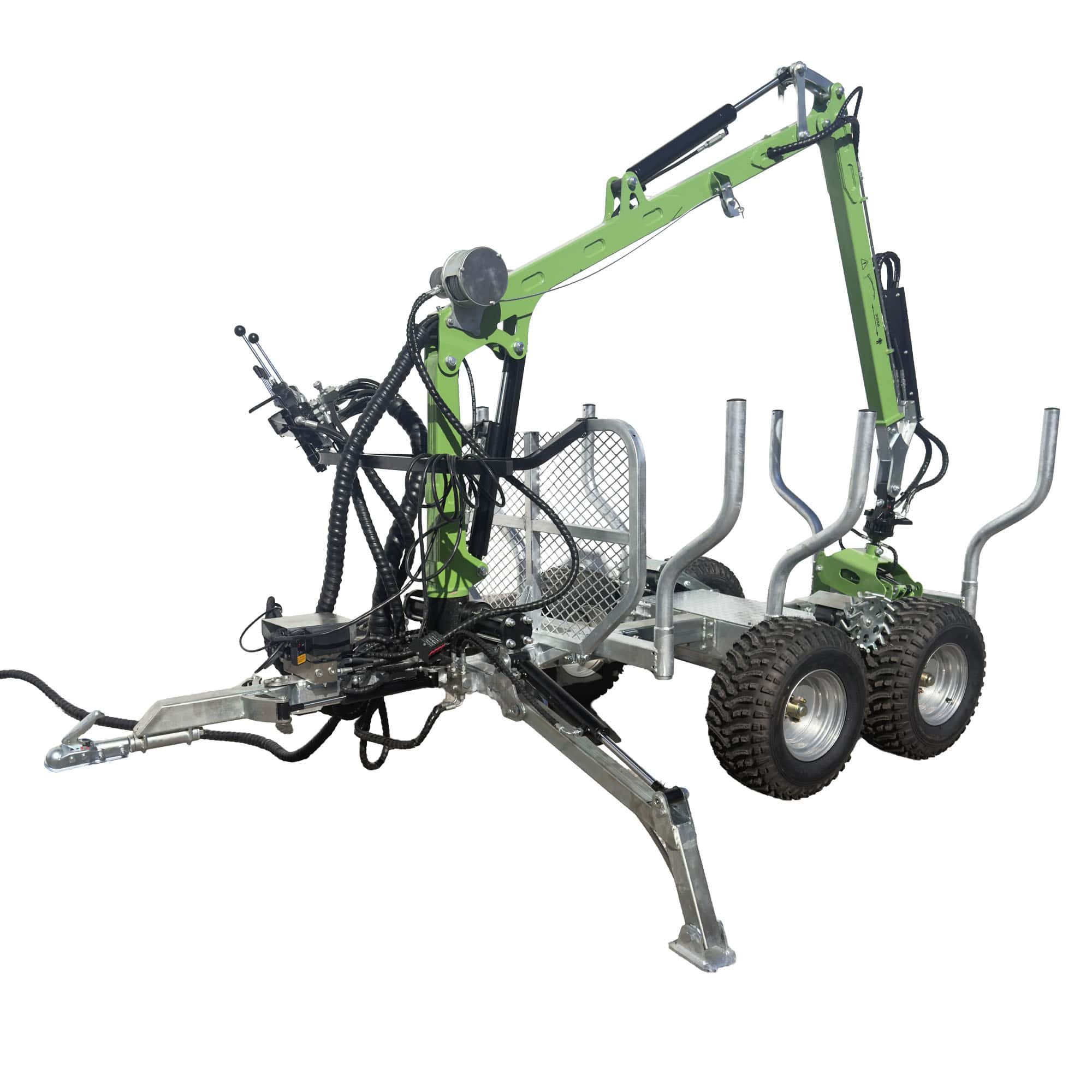 Mönkijän tukkikärry max. 2000 kg / 9 hp, Droma Wood - Image 3