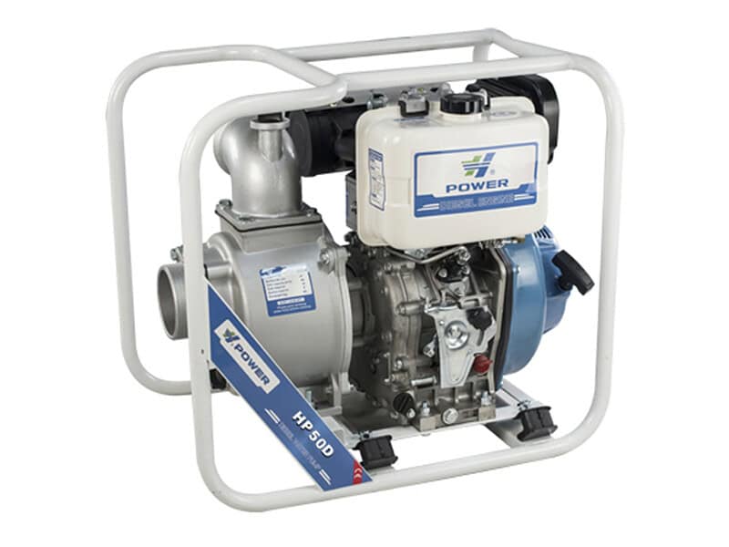 Vesipumppu 2" 27 m³/h diesel, H-Power