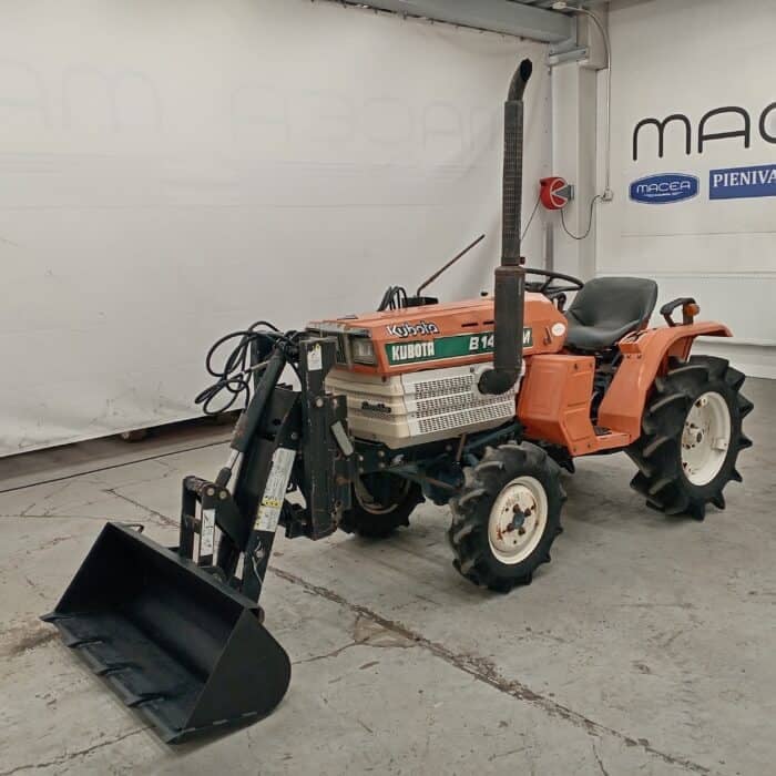 Kubota B1402 4WD minitraktori, etukuormaajalla! - Image 2