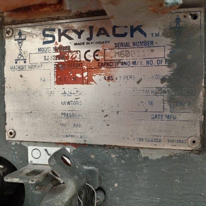Skyjack SJ3220 Saksilavanostin, 10 v. Katsastettu! - Image 9
