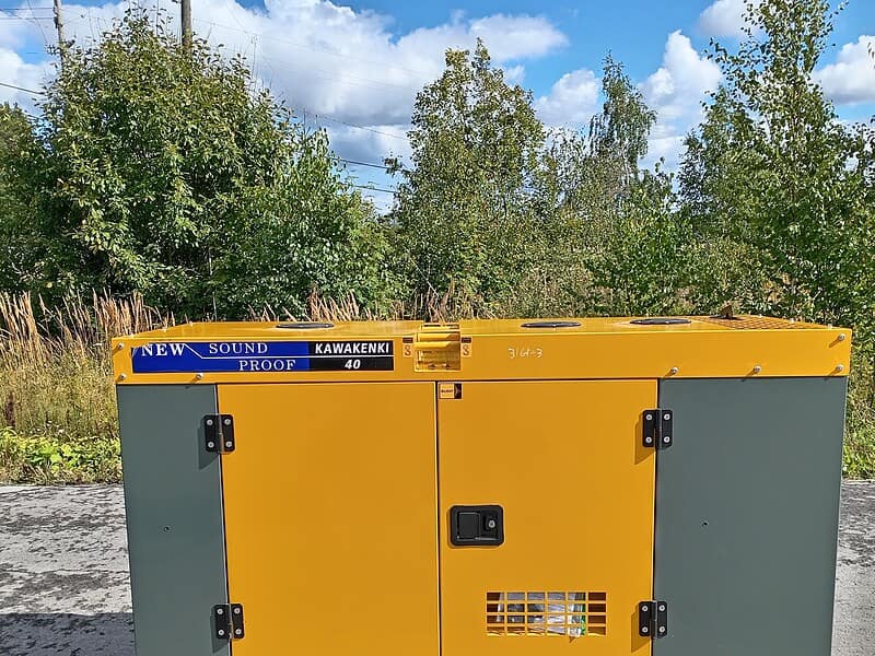 Kawakenki KK-40-III-SSS 40kVA aggregaatti