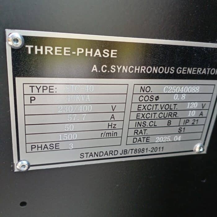 Kawakenki KK-40-III-SSS 40kVA aggregaatti - Image 17