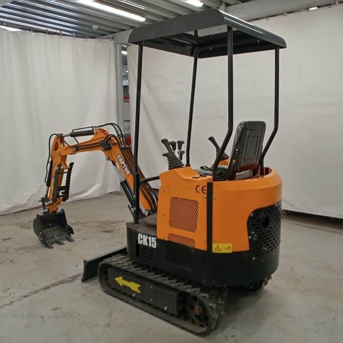 Captok CK15 Minikauvuri 1500 kg, Bensiini 13,5 hv - Image 3