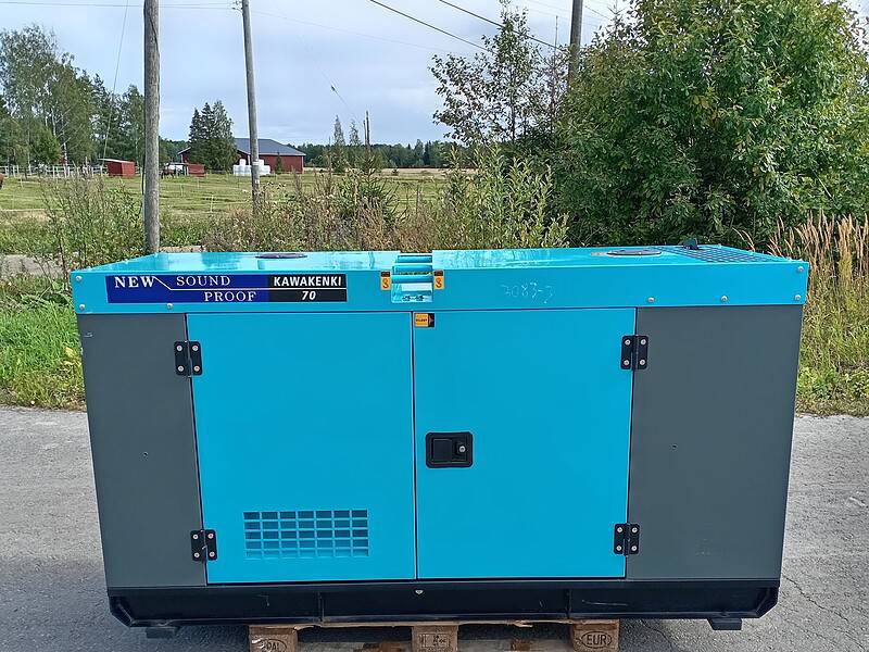 Kawakenki KK70-III-SSS 70kVa Aggregaatti