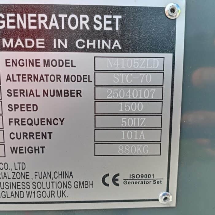 Kawakenki KK70-III-SSS 70kVa Aggregaatti - Image 12