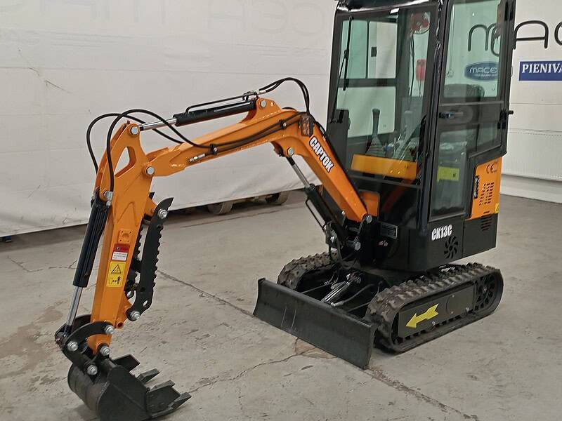Captok CK13C Minikaivuri Hytillä, Bensiini 13,5 hv