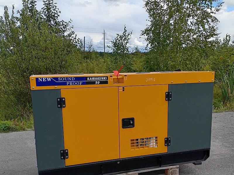 Kawakenki KK50-III-SSS 50kVa Aggregaatti