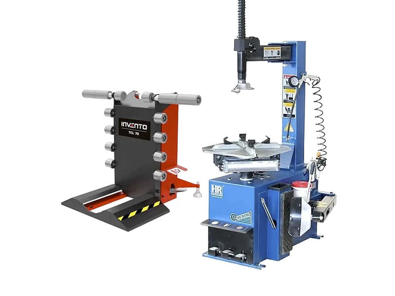 Rengaskone puoliautomaattinen + rengasnostin