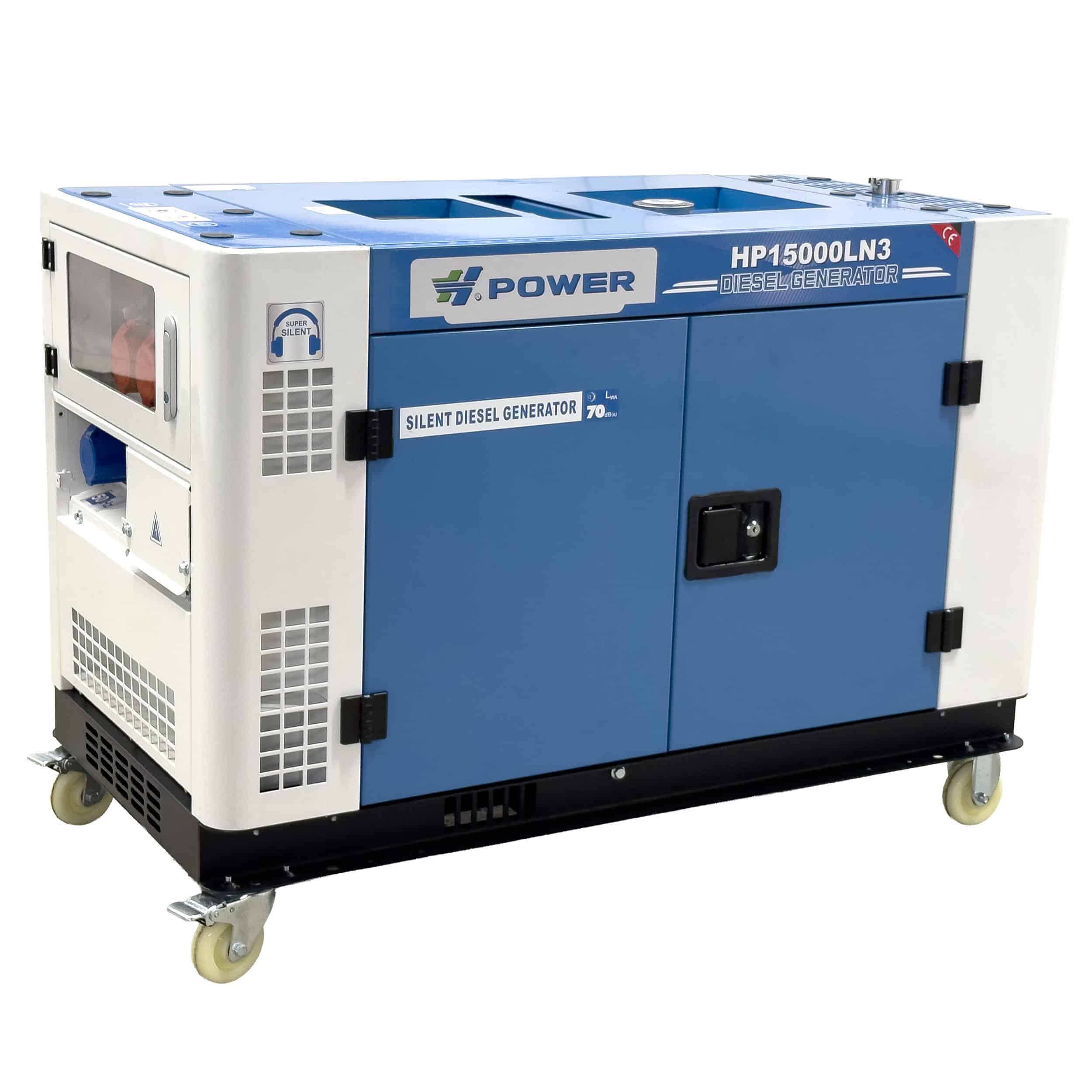 Diesel aggregaatti 17.5 kVa 50Hz 230/400V, H-Power