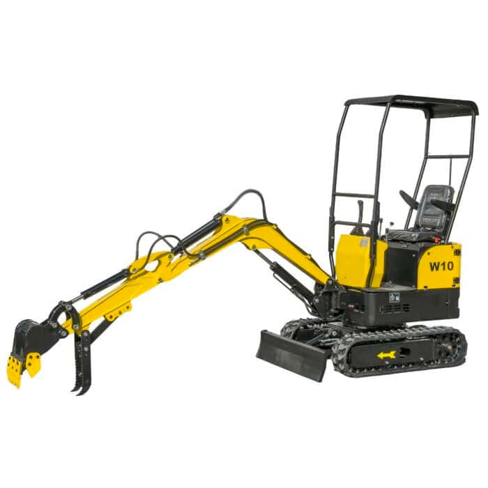 Minikaivuri tyvitaitolla, H-Power W10 - Image 8