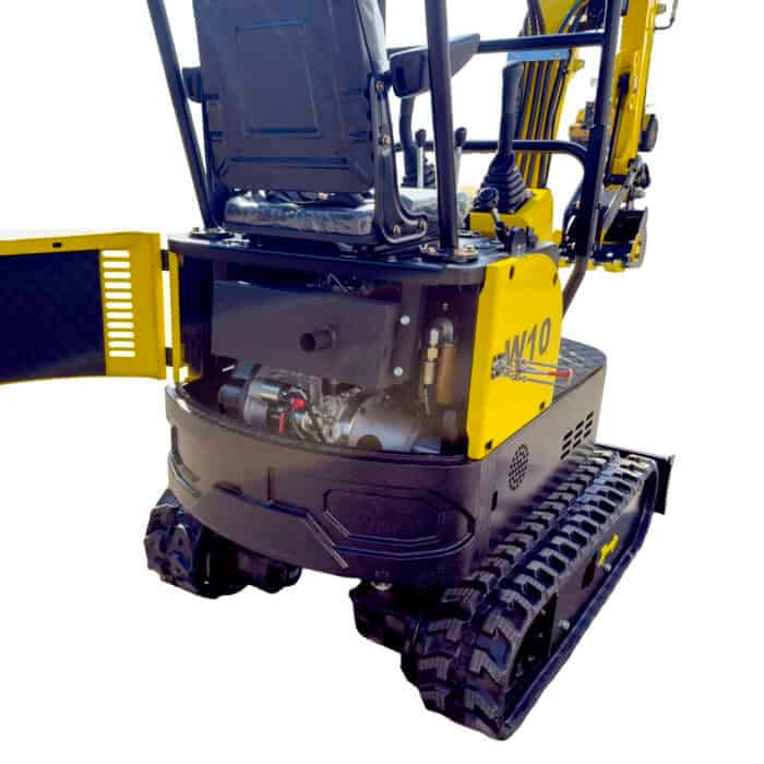 Minikaivuri tyvitaitolla, H-Power W10 - Image 9