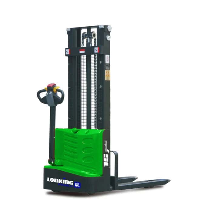 Akkukäyttöinen pinoamisvaunu ajettava 3000mm / 1500 kg, Lonking