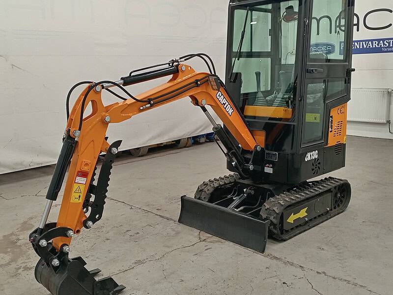Captok CK13C Minikaivuri Hytillä, Bensiini 13,5 hv