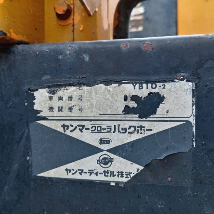 Yanmar YB10-2 minikaivuri - Image 15