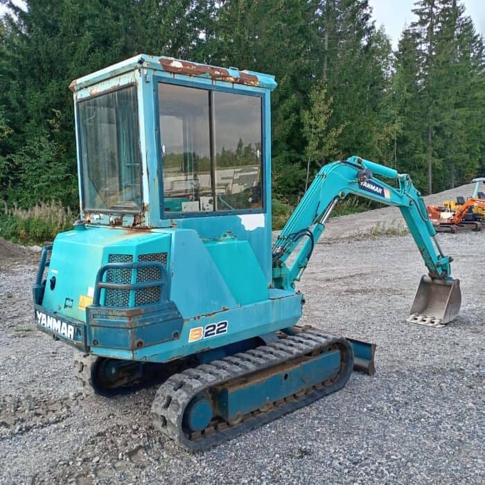 Yanmar B22 Minikaivinkone - Image 6