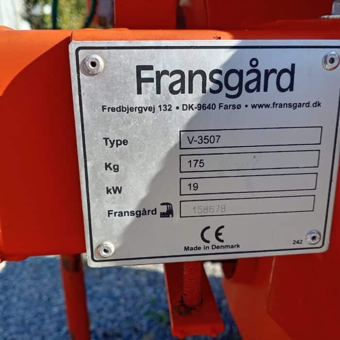 Fransgård V-3507 Juonto vinssi - Image 6