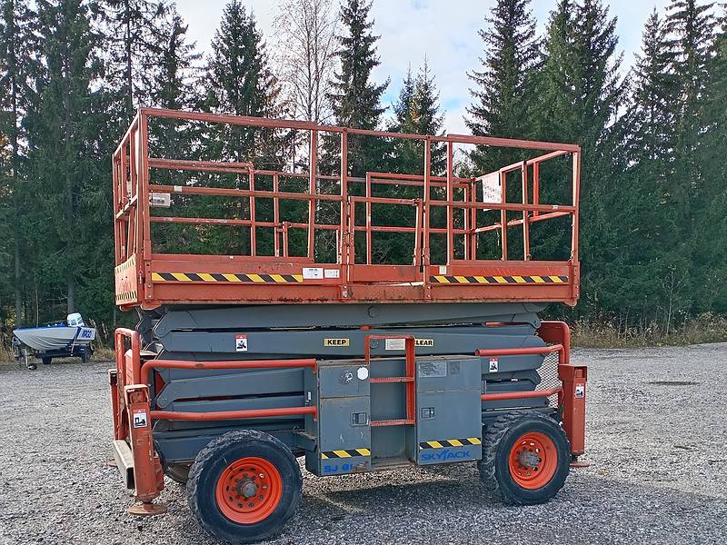 Skyjack SJ8841RT, 4WD, Diesel käyttöinen saksilavanostin