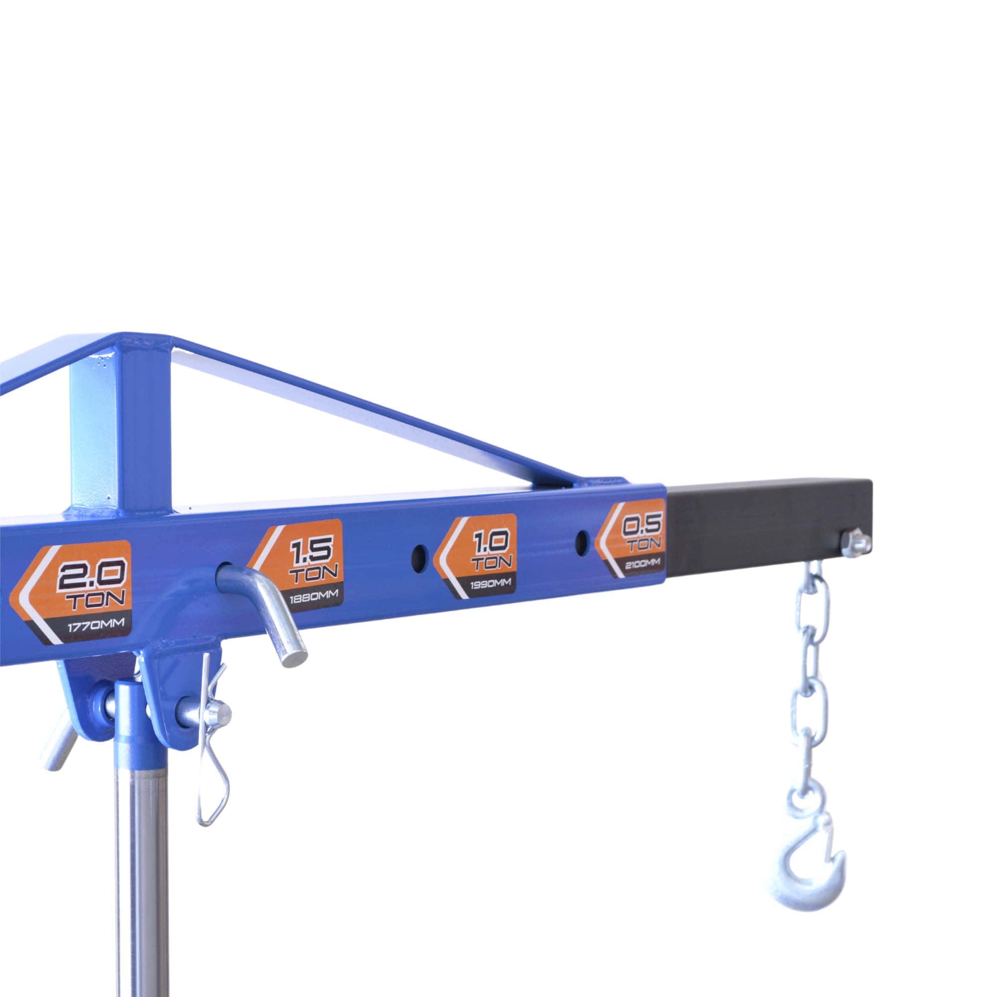 Moottorinostin 2000 kg, Black - Image 5