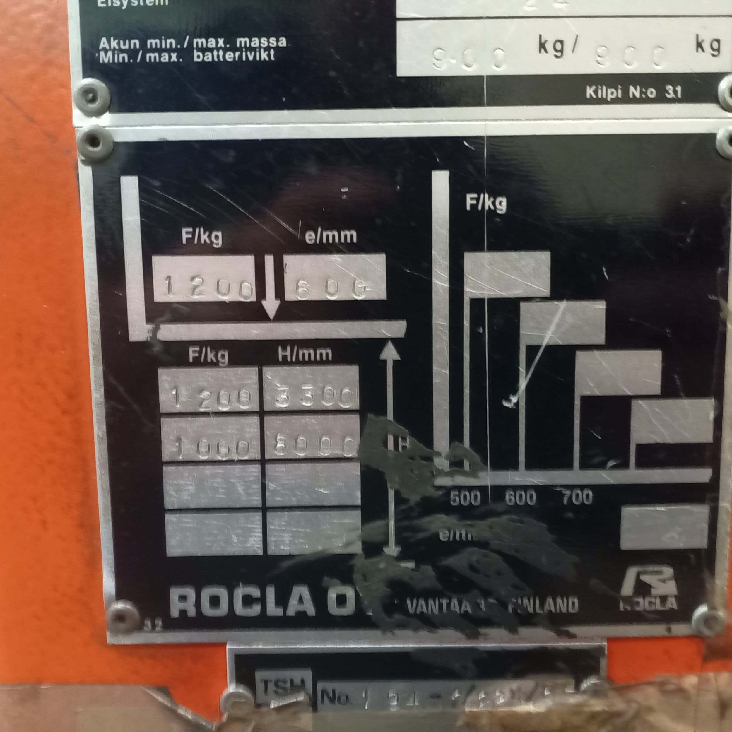 Rocla KTKL-121TR korkeakeräilytrukki - Image 13