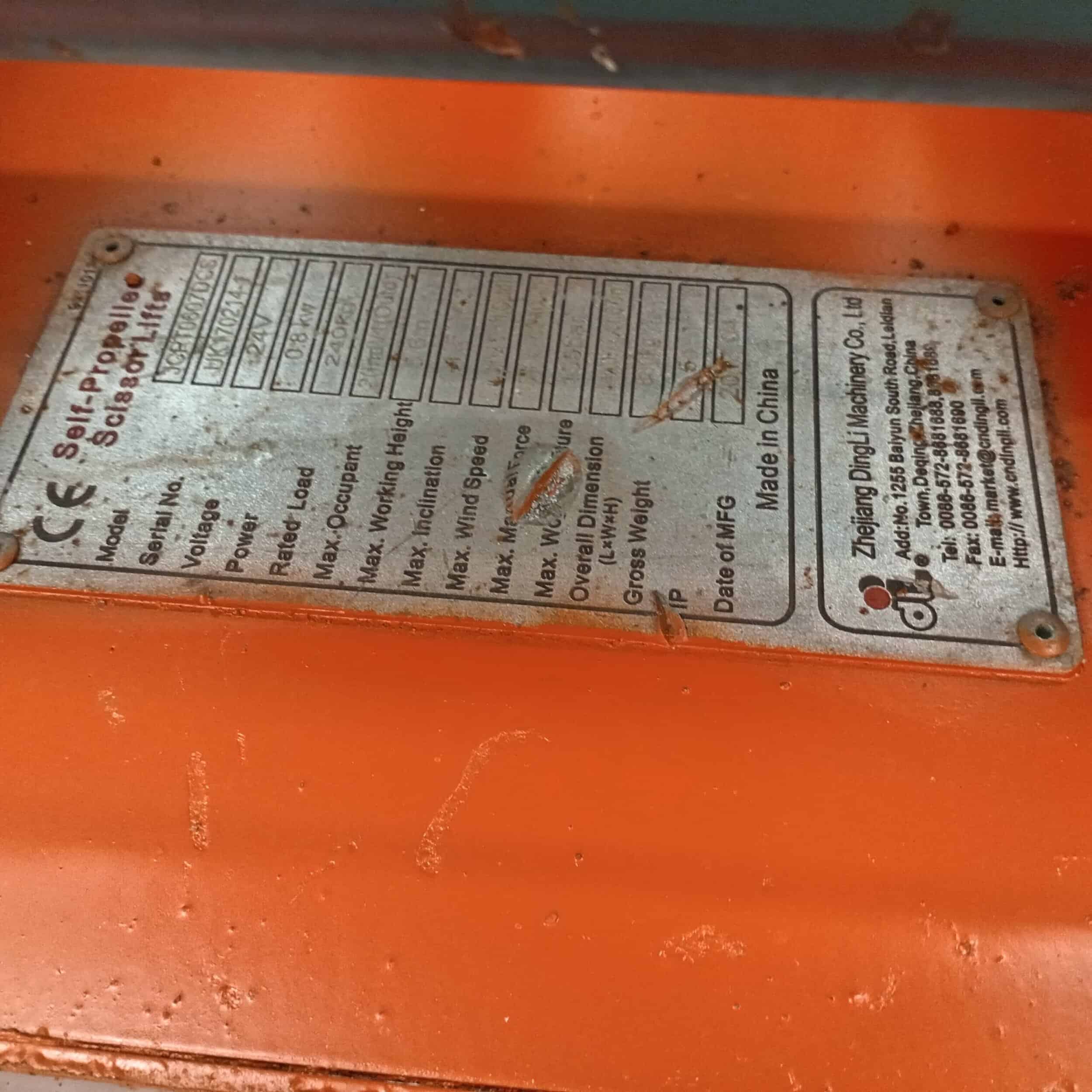 Dingli JCPT0607DCS Saksilavanostin, Katsastettu! - Image 17