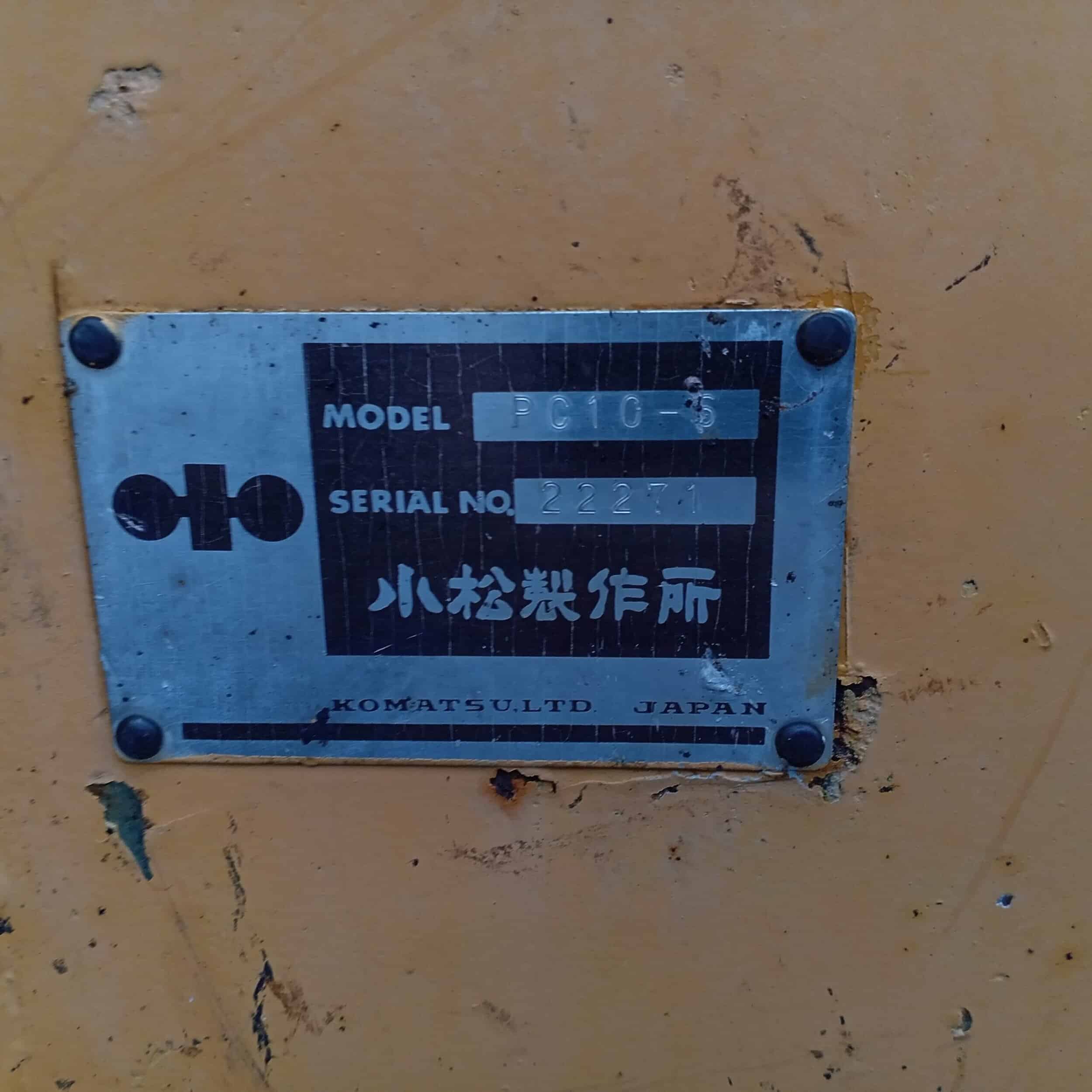 Komatsu PC10-6 Minikaivinkone - Image 15