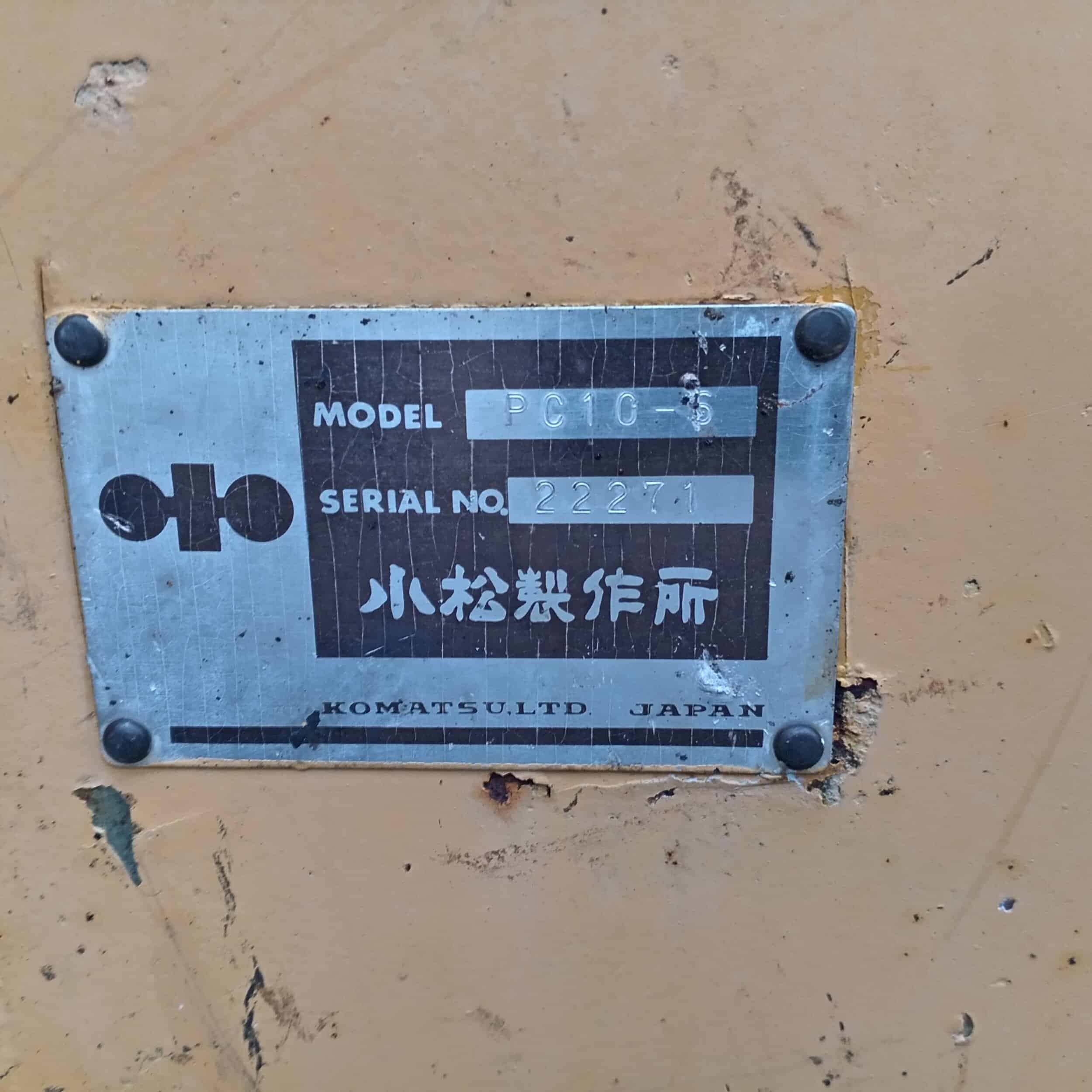 Komatsu PC10-6 Minikaivinkone - Image 16