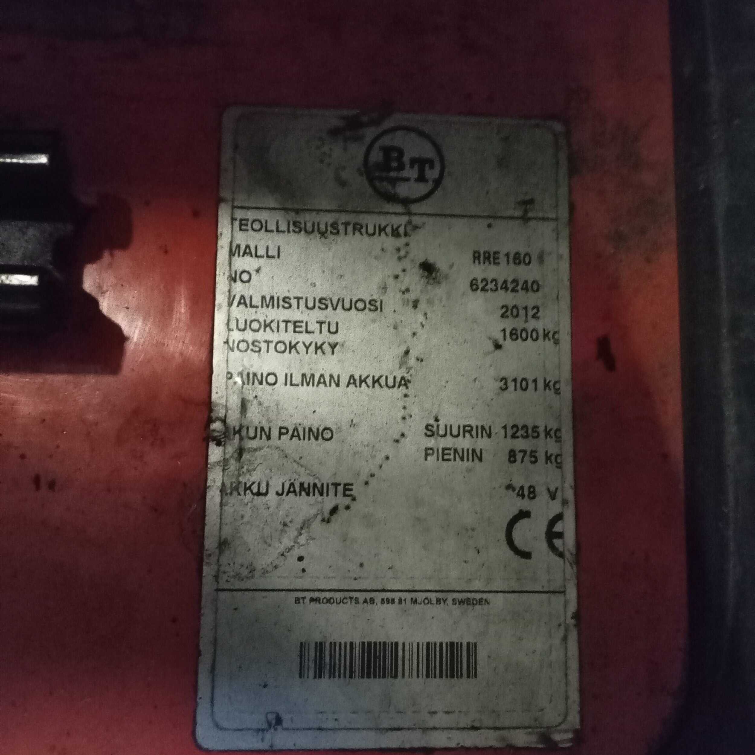 BT RRE 160 Työntömastotrukki - Image 15