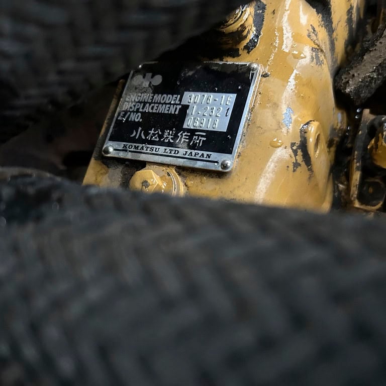 Komatsu PC15-2 CNP, minikaivuri - Image 20