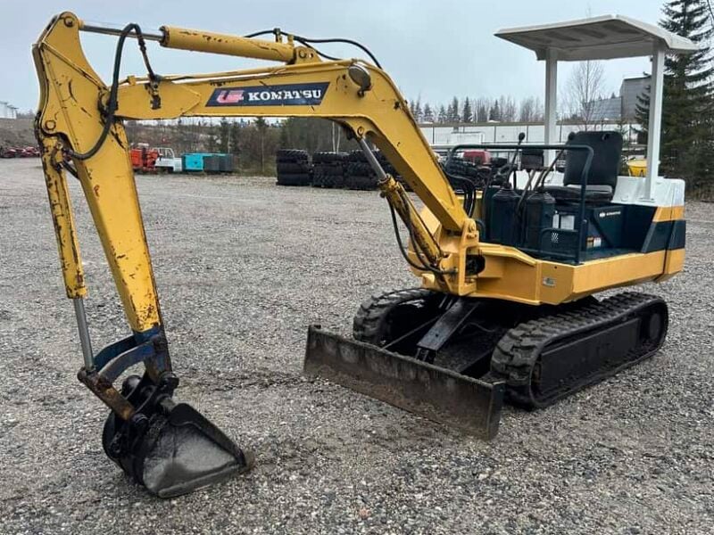 Komatsu PC15-2 CNP, minikaivuri