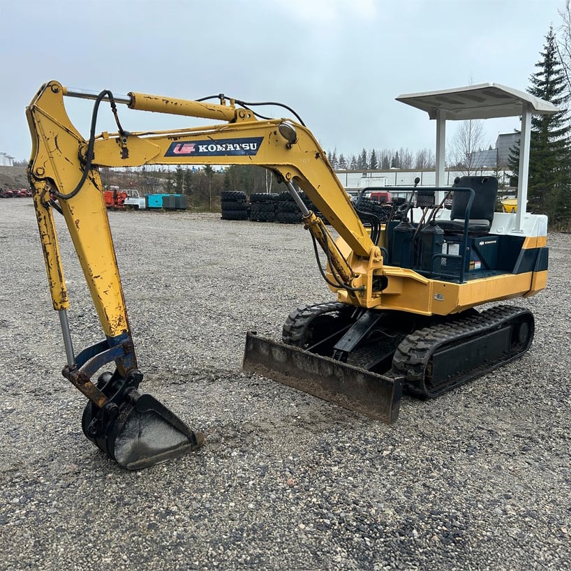 Komatsu PC15-2 CNP, minikaivuri