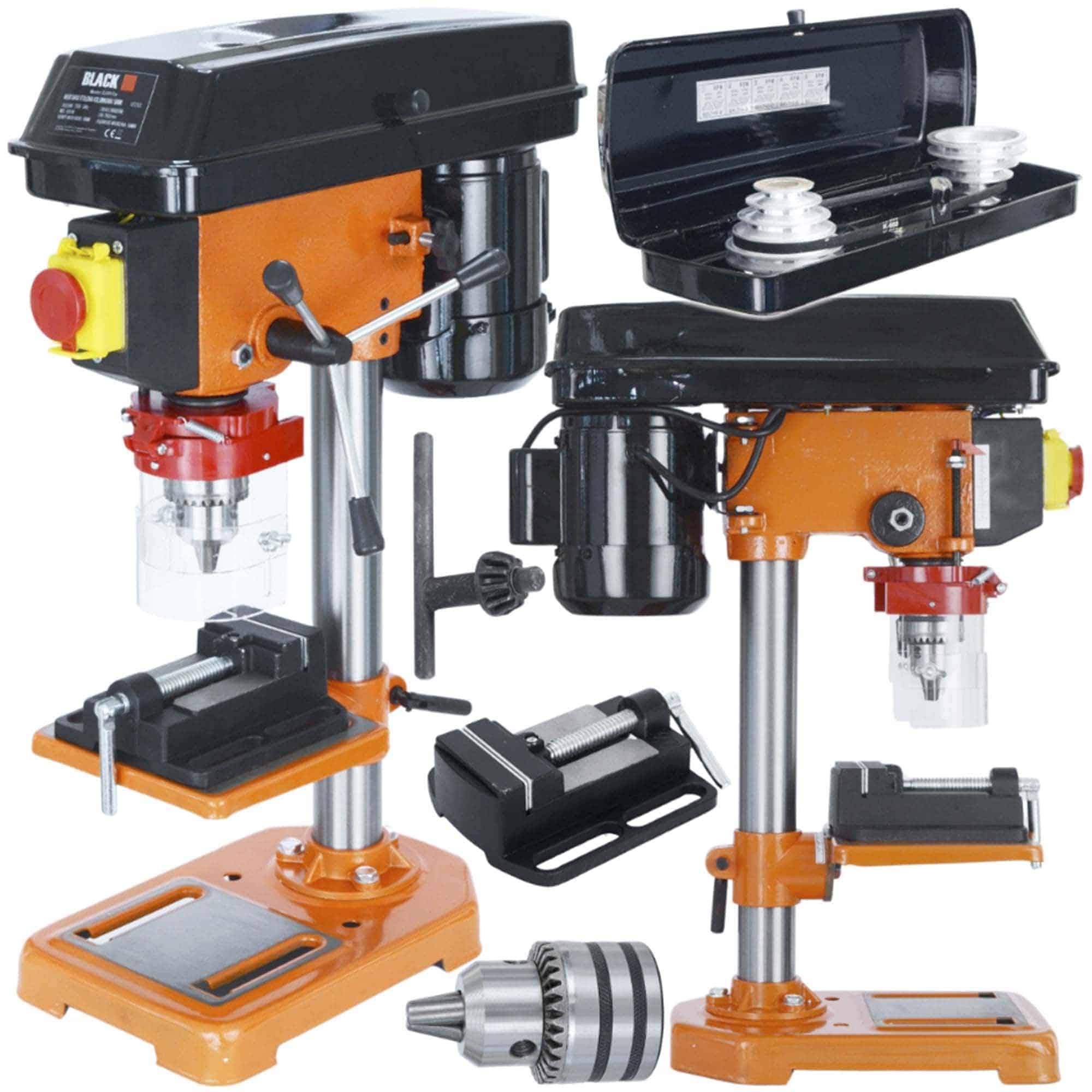 Pylväsporakone 1600W / 230V, Black - Image 6