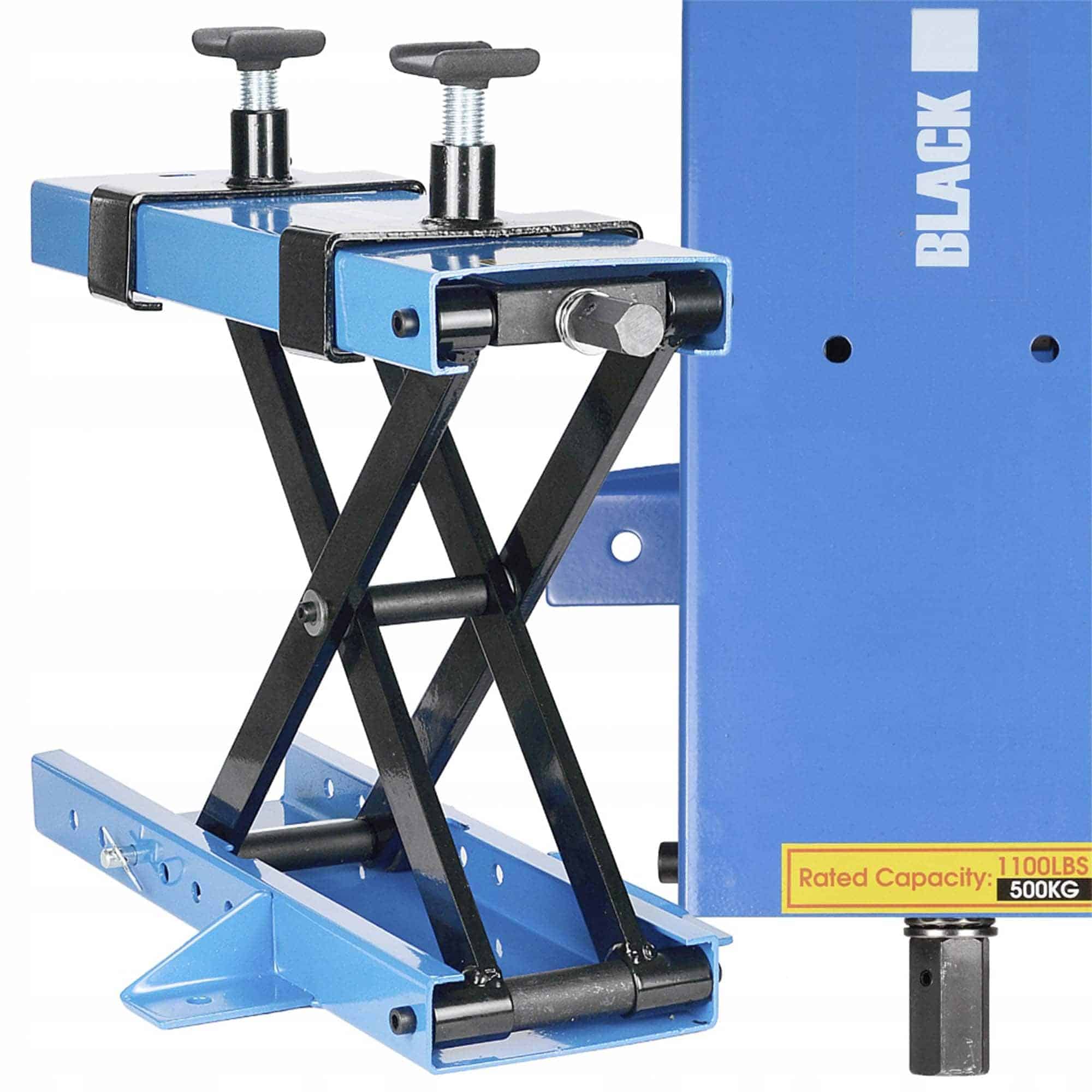 Moottoripyöränostin 500 kg, Black - Image 5