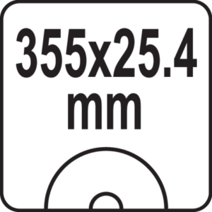 Akkulaikkaleikkuri 2600 W 350 mm, Yato