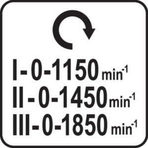 Mutterinväännin / pulttipyssy 18V 2400Nm, Yato