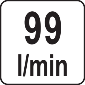 Neulahakkuri paineilmatoiminen 99 l/min, Yato