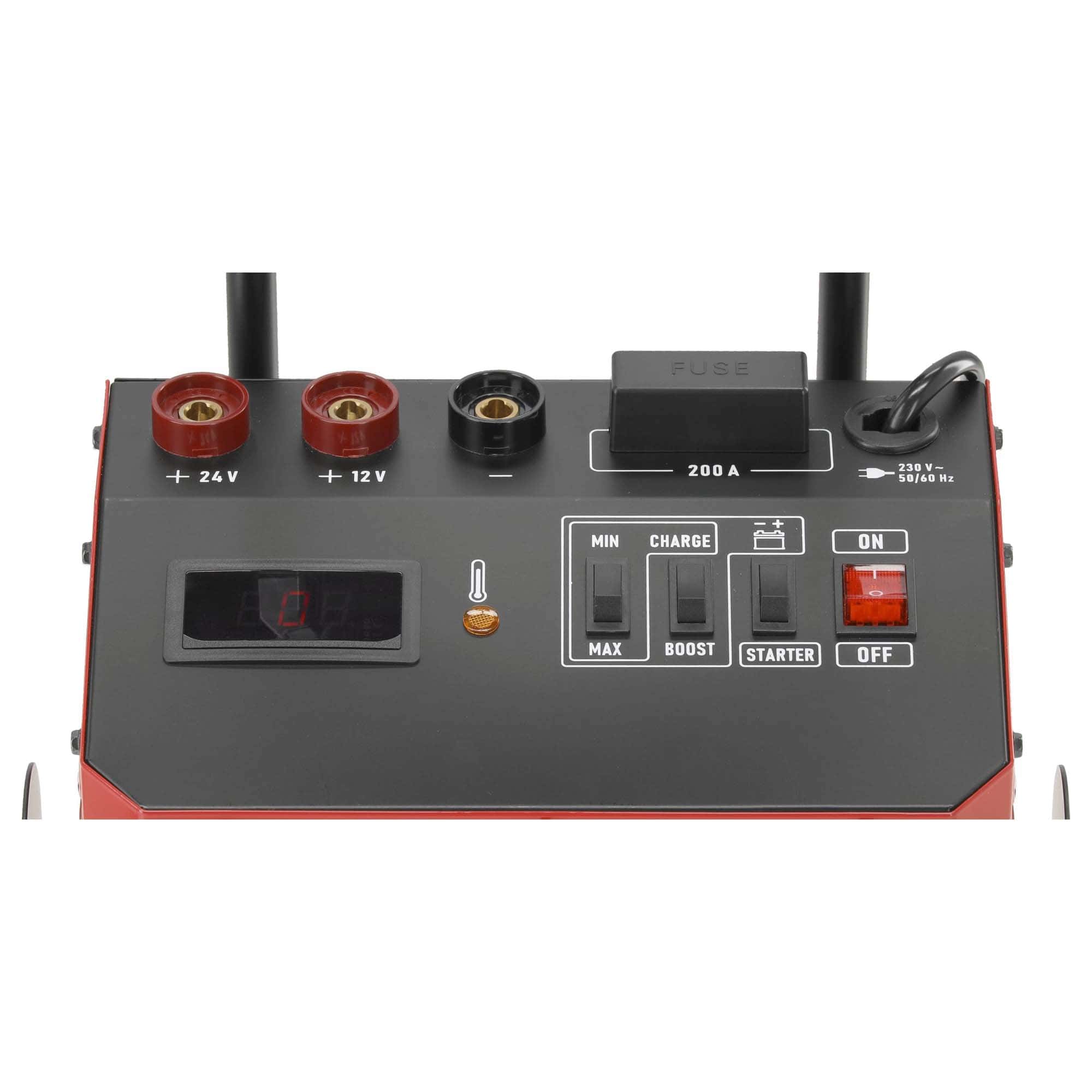 Akkulaturi / apukäynnistin 12/24V 20-400 Ah, Yato - Image 5