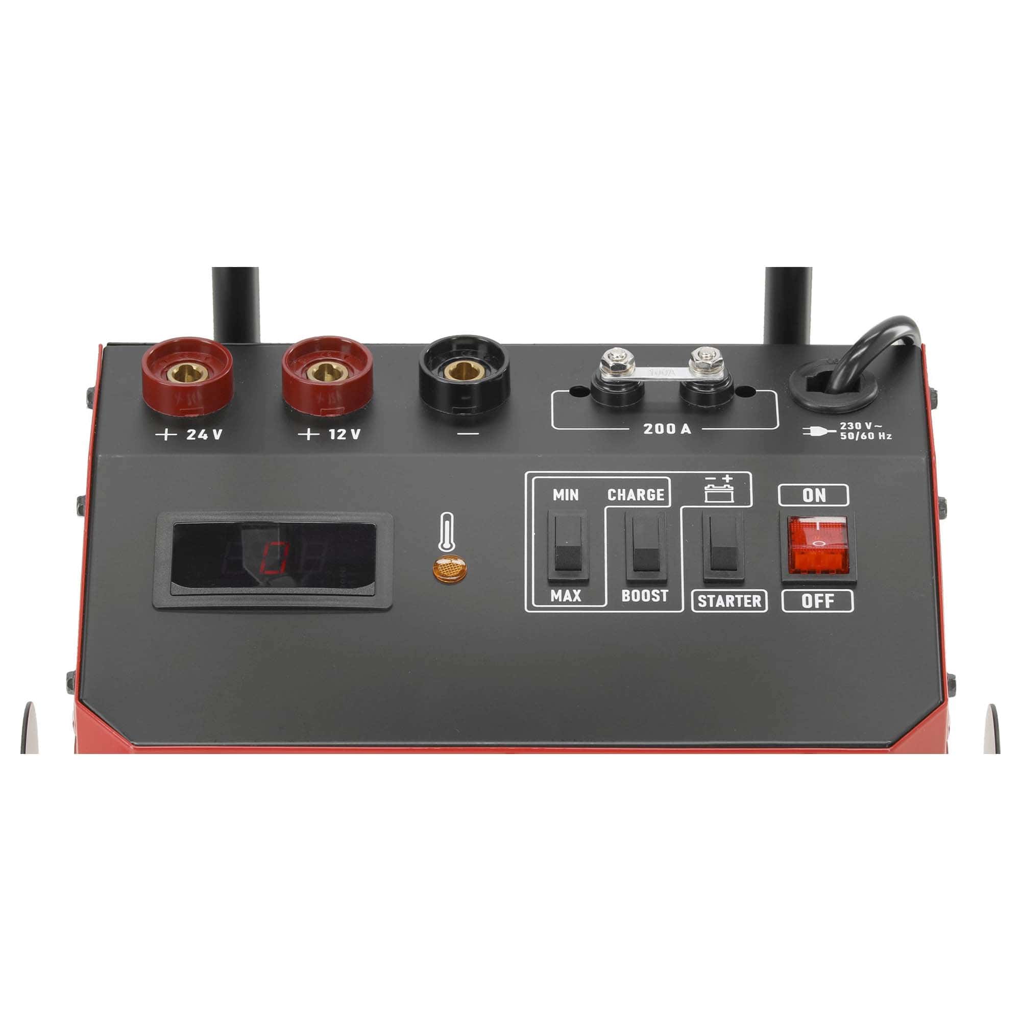 Akkulaturi / apukäynnistin 12/24V 20-400 Ah, Yato - Image 6