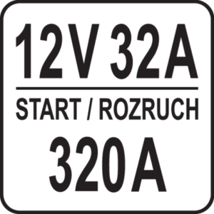 Akkulaturi / apukäynnistin 12/24V 20-400 Ah, Yato